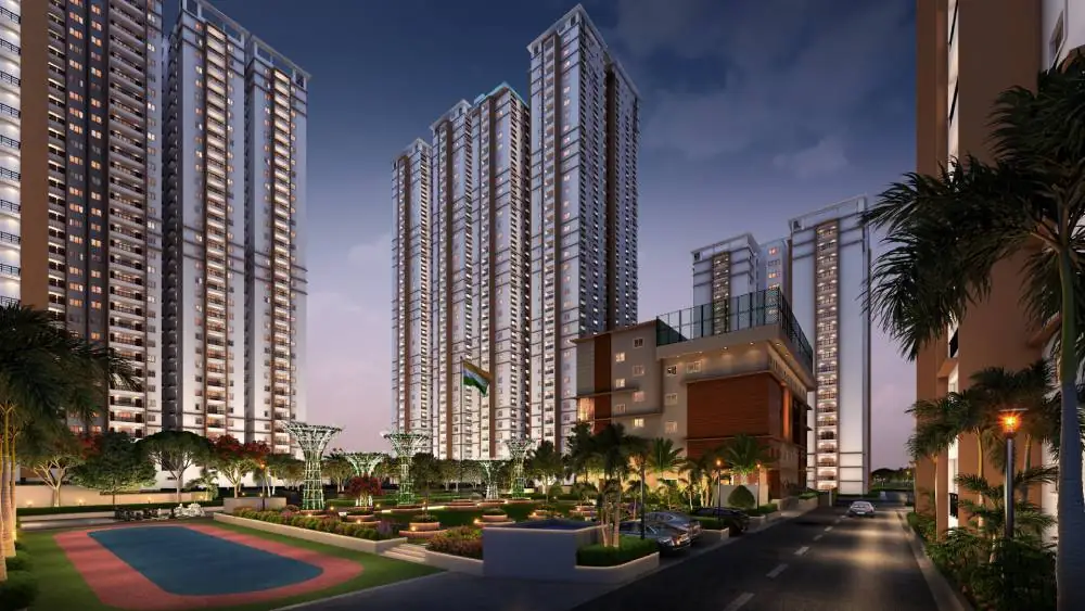 Aerial view of SMR Vinay Iconia