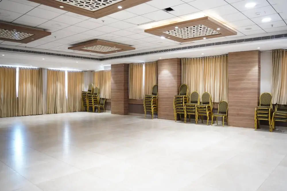 Banquet hall amenity at SMR Vinay Iconia