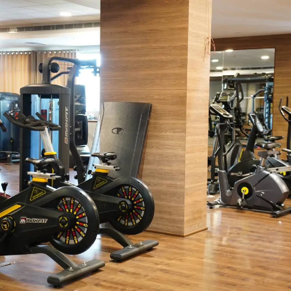Gym amenity at SMR Vinay Iconia